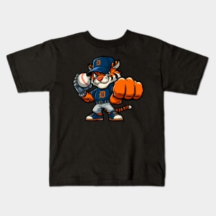 Tigers Detroit Kids T-Shirt